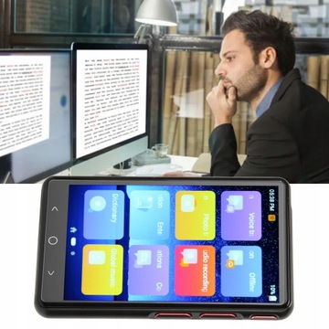 ПЕРЕВОДЧИК P40 ПОРТАТИВНЫЙ ГОЛОСОВОЙ ПЕРЕВОДЧИК WI-FI