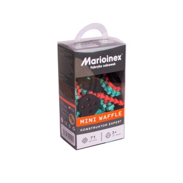 KLOCKI WAFFLE KONSTRUKTOR MARIOINEX EXPERT 71 EL.
