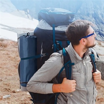 КОВРИК САМОНАДУВАЮЩИЙСЯ МАТРАС НАСОС + БЕСПЛАТНЫЙ СИНИЙ