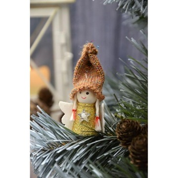 РОЖДЕСТВЕНСКИЙ ОРНАМЕНТ РОЖДЕСТВЕНСКАЯ ЕЛКА КУЛОН АНГЕЛ КУКЛА