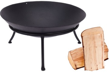 PALENISKO OGRODOWE GRILL PRZENOŚNY 60cm SOLIDNY