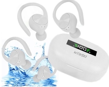 SŁUCHAWKI BEZPRZEWODOWE BT 5.0 TWS Z POWERBANKIEM