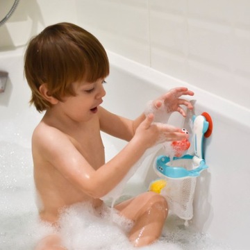 AKUKU ИГРУШКИ ДЛЯ ВАННЫ С СИТОМ ДЛЯ ВАННЫ, 3 ШТ.