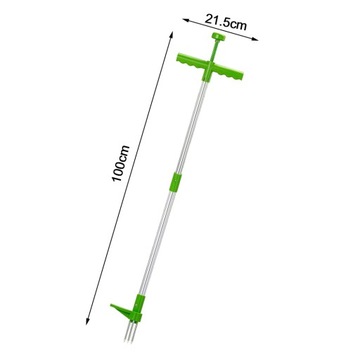 Weed Puller, Stand Up Hand Weeder Tool, Long Hand