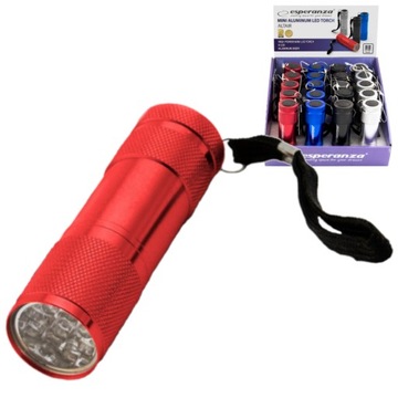 LATARKA MINI KIESZONKOWA BRELOK LED ALUMINIOWA ALTAIR 1szt ESPERANZA