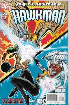 DC JSA : Classified Komiks 22/2007 j.ang Hawkman