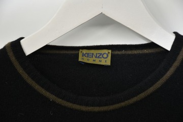 Kenzo Homme sweter męski L wełna 80% vintage
