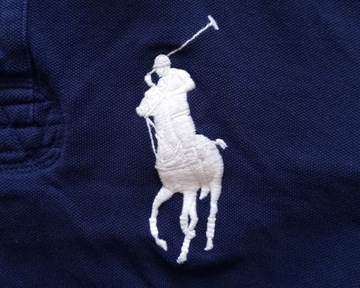 POLO by RALPH LAUREN CUSTOM FIT LONG SLEEVE Męska Koszulka Polo S