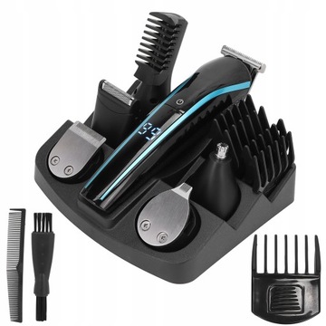 НАБОР ЭЛЕКТРИЧЕСКОГО ТРИММЕРА ДЛЯ БОРОДЫ 6 В 1