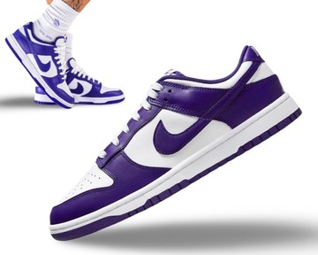 Nike buty męskie Dunk Low Championship Court Purple DD1391-104 r. 44