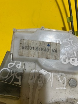 OPEL AGILA B - ZÁMEK DVEŘE PRAVÝ PŘEDNÍ 82201-51K40