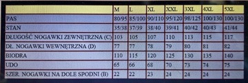 LEKKO OCIEPLANE MIŁYM MESZKIEM SPODNIE roz. L pas 95cm POPIEL GRAFIT