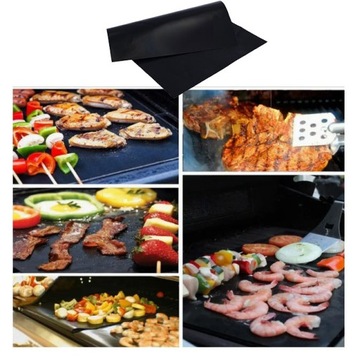 Противень GRILL MAT 40x33 см, тефлон, для запекания на многоразовой решетке