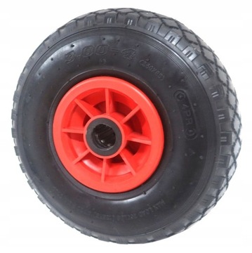 KOŁO PNEUMATYCZNE OŚ 25MM 260MM 3.00X4.00 150KG
