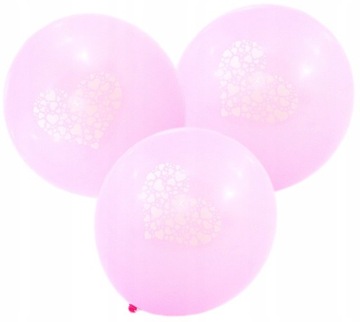 Balony Duże 20 szt Czerwone Serca