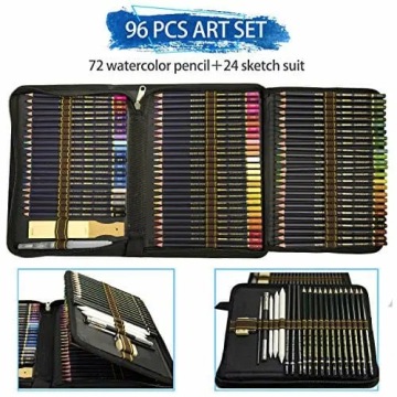 Набор из 96 акварельных карандашей ZZONEART - Perfect d