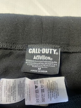 Call of Duty oryginalne czarne SPODNIE DRESY/ M