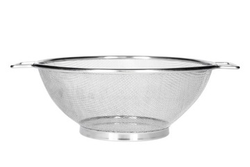 Дуршлаг, дуршлаг, стальное кухонное ситечко, 23 см.