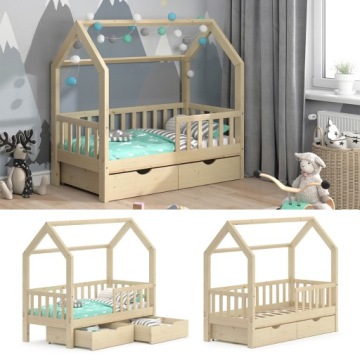 WIKI КРОВАТЬ 140Х70 ПРИРОДА С ЯЩИКАМИ VITALISPA