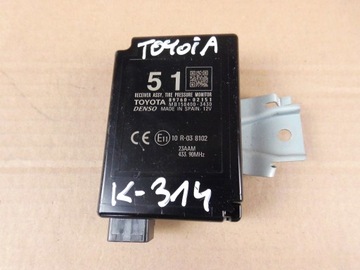 Toyota Auris II moduł ciśnienia w kołach TPMS