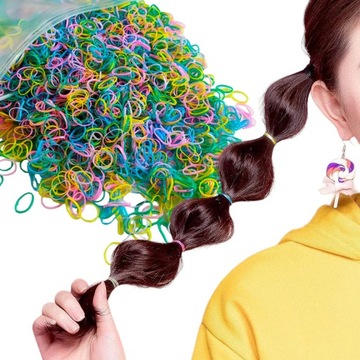 МАЛЕНЬКИЕ РЕЗИНКИ ДЛЯ ИЗГОТОВЛЕНИЯ МОСТИКОВ, СИЛИКОН, 1000 шт.