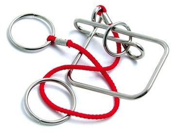 Łamigłówka druciana RACING nr 11 Logiczna 3/4