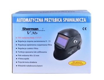 АВТОМАТИЧЕСКАЯ СВАРОЧНАЯ ШЛЕМА V3B SHERMAN