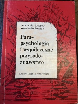 Para psychologia i przyrodoznawstwo Dubrow Puszkin