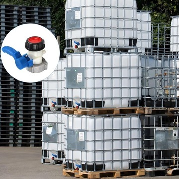 ZAWÓR CZERPALNY KRAN DO MAUZERA 1000 IBC KOREK MOTYLKOWY PRZEŁĄCZNIK 62MM