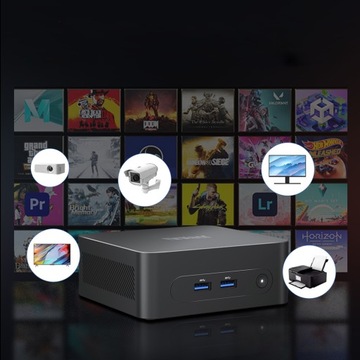 Ninkear N10 Mini PC Computer Intel N100 16GB DDR4 + 512 ГБ SSD 3,4 ГГц 4K