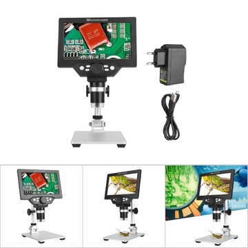 12-мегапиксельный 7-дюймовый цифровой микроскоп 1200X