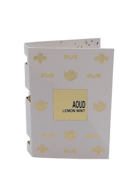 Mancera Aoud Lemon Mint EDP 2ml
