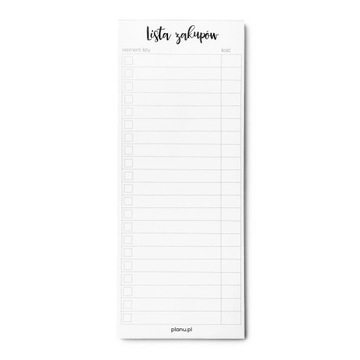 Магнитный блокнот-список покупок на холодильник, 50 листов, много места.