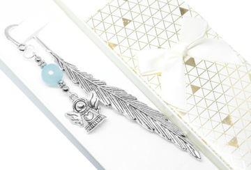 ZAKŁADKA DO KSIĄŻKI ANIOŁ aniołek jadeit HEMATYT