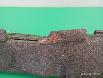 BMW 1 F20 F21 ABSORBER ZDERZAKA PRZEDNIEGO 7245804