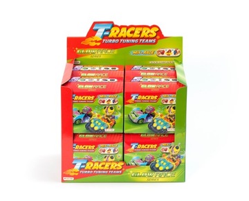 T-Racers GLOW RACE SERIES 4 АВТОМОБИЛЬ С ФИГУРКОЙ