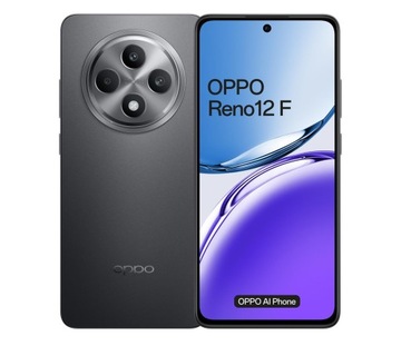 Smartfon OPPO Reno12 F 4G 8/256GB Czarny 120Hz