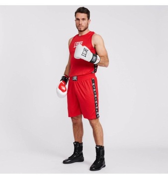 KOSZULKA BOKSERSKA LEONE AMBASSADOR Boxing Tank czerwony rozmiar M