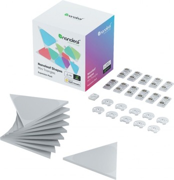 Nanoleaf Shapes Mini Triangles Expansion Pack - dodatkowe panele świetlne