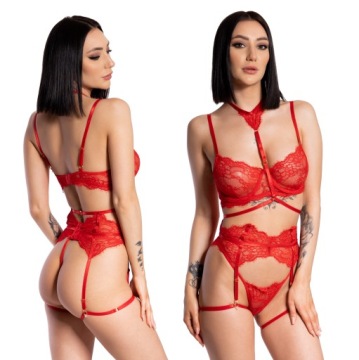 Комплект из 5 кружевных деталей RED Sexy