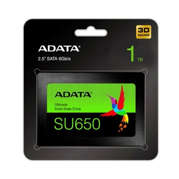 Твердотельный накопитель ADATA ULTIMATE SU650 2,5 дюйма, 1 ТБ, SATA