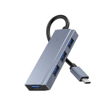 Stacja dokująca USB C 4 w 1 z 4 adapterami USB 3.0 do laptopów i tabletów