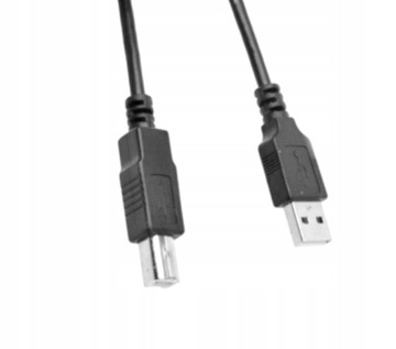 USB AM wtyk - USB B wtyk - kabel drukarki 1,8 m