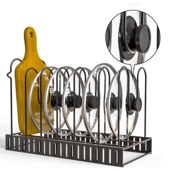 МНОГОФУНКЦИОНАЛЬНЫЙ ОРГАНАЙЗЕР ДЛЯ СТЕКЛОВ, КОРЗИН, МЕТАЛЛИЧЕСКИХ КРЫШОК, 8 ЧАСТЕЙ