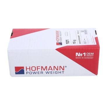 D32BF9 HOFMANN Балансир со свинцовыми шипами для стальных дисков Hofm