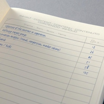 Блокнот Sigel А5 с клапаном, магнитный блокнот с сеткой