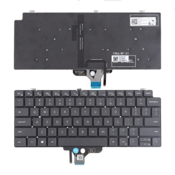 Klávesnice Pro Dell Latitude 7310 2in1 Podsvícená Led