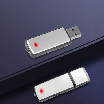 Шпионский диктофон, мини-накопитель для подслушивания, USB-диктофон, 8 ГБ, 16 часов