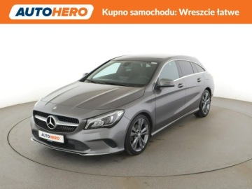 Mercedes CLA C117 Shooting Brake Facelifting 1.5 180 d 109KM 2016 Mercedes CLA 180 automat panorama full LED navi