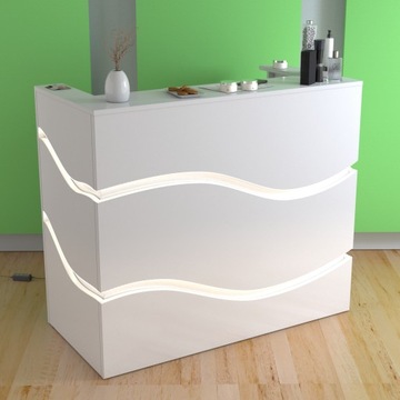 Lada recepcyjna R79 160x70cm LED